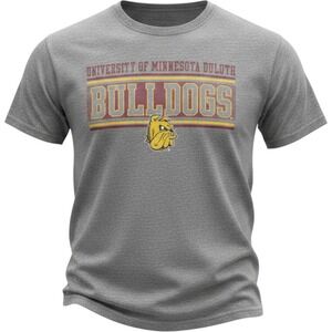 Rivalry Threads University of Minnesota Duluth Bulldogs T-Shirt Gray M NEW 38 40